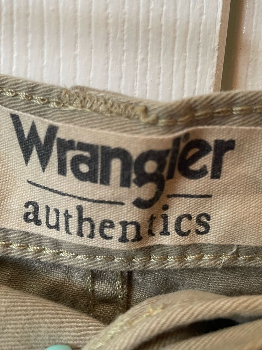 Wrangler Authentics Men's Tan Cargo Pants - Comfortable Everyday Wear - Picture 5 of 7